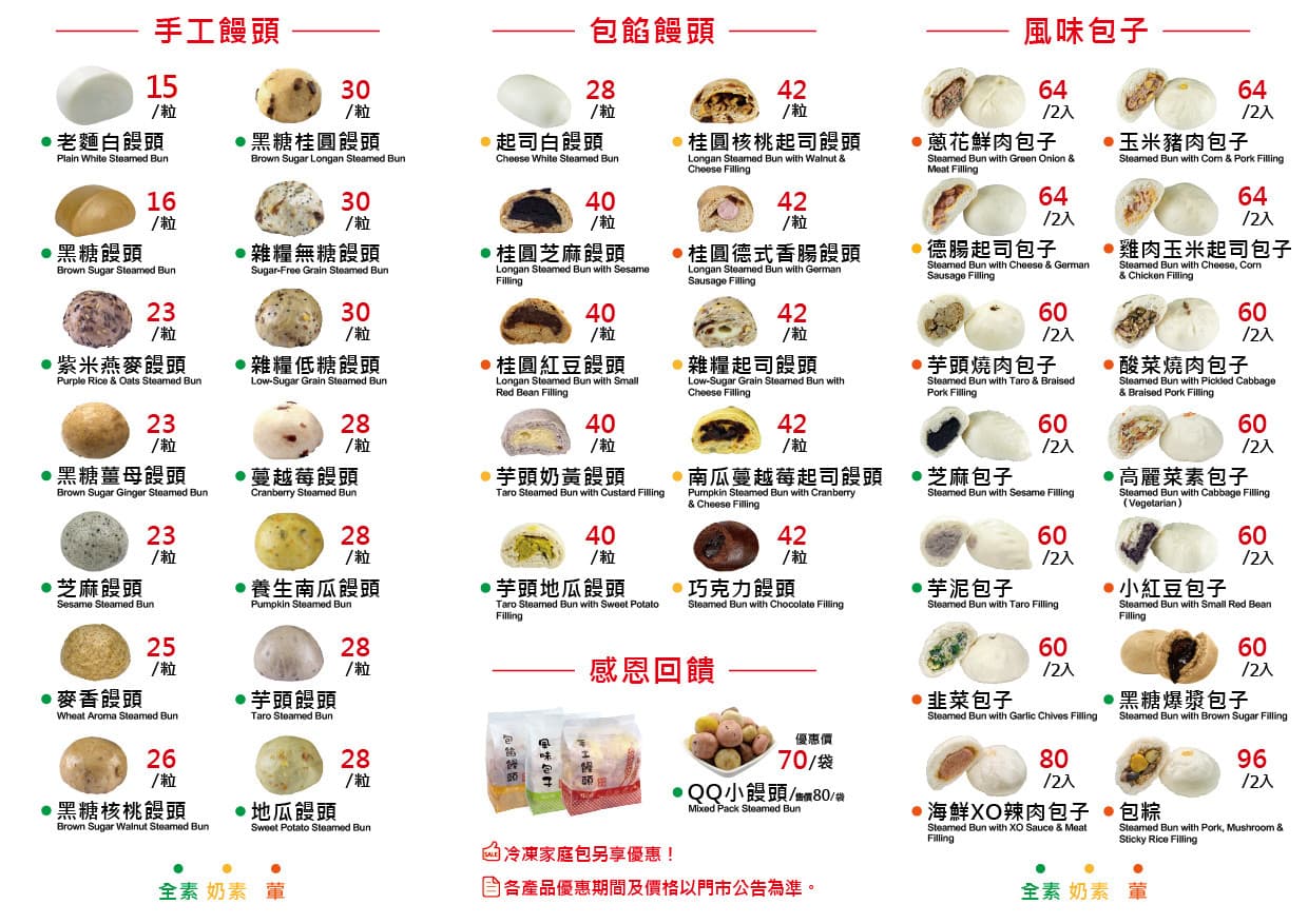 福園號聯名包子 產品主視覺