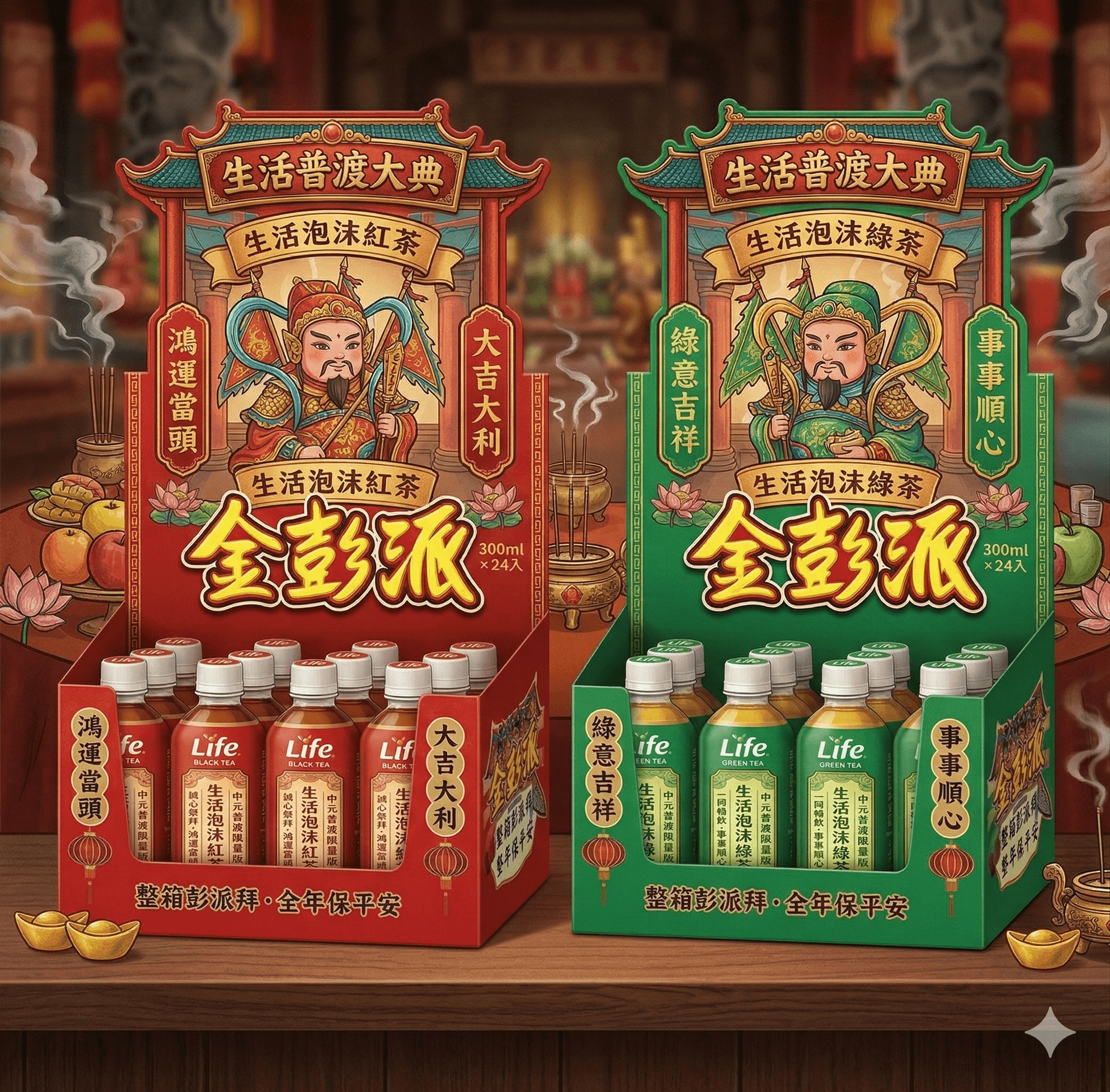 中元節外包裝 產品主視覺